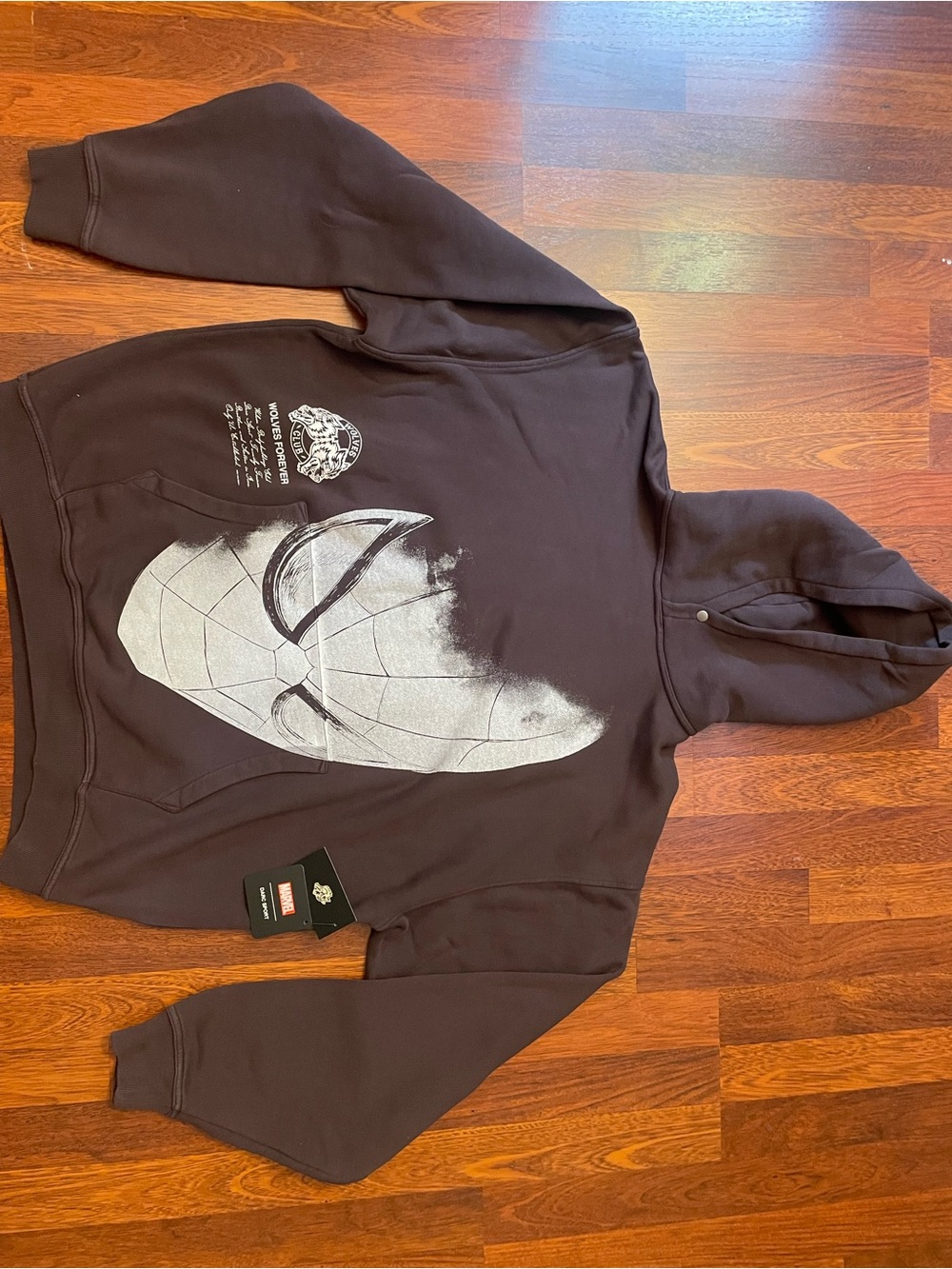 Spider Man Darc Sport Hoodie - Size Large